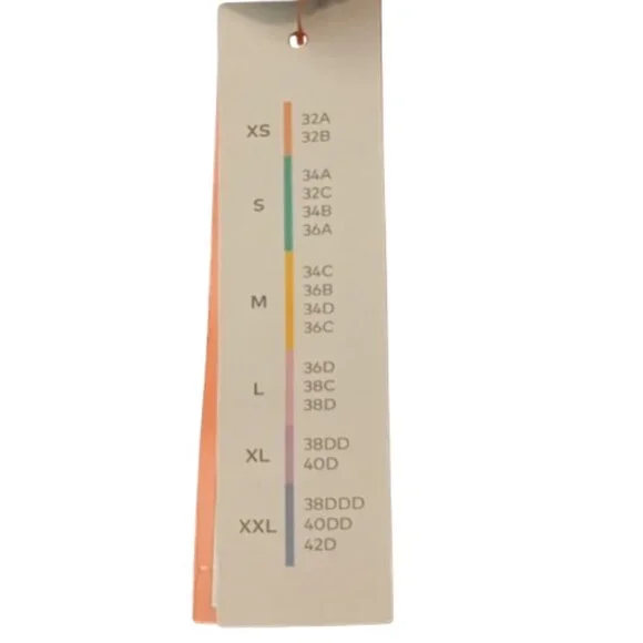 Colsie Women's Contrast Trim Layered Bralette - Blue Size S NWT - Picture 4 of 6